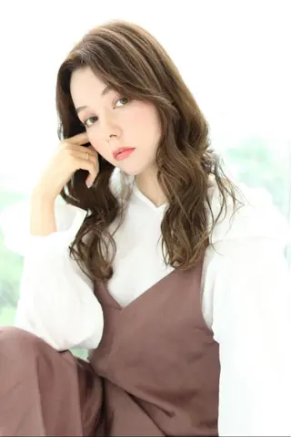 ロング 美髪矯正・ブリーチ 矯正🫧秋元ゆたかのヘアスタイル