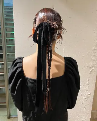 ヘアアレンジ サソウ ユリエ🥥のヘアスタイル