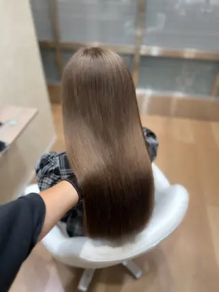 ロング カラー 髪質改善 支持率 Ｎｏ.1いぶきのヘアスタイル