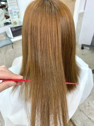 セミロング パーマ 相武台ショート特化 💐川崎希💐のヘアスタイル