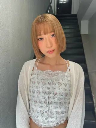 ショート Sora/レイヤー/ 似合わせカラー🤎のヘアスタイル