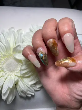 セミロング ネイル ✴︎ Delightのネイルデザイン