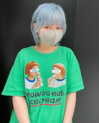 ミディアム カラー 鈴木/ニュアンス パーマ/メンズのヘアスタイル