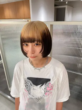 ミディアム 神野 翔のヘアスタイル