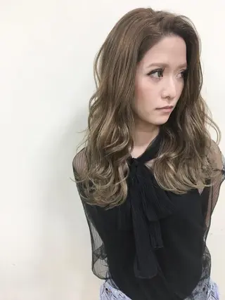 セミロング カラー Beach 代表 KENTAのヘアスタイル