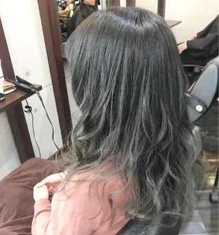 ロング カラー ＊横浜駅＊ 金子 誠也のヘアスタイル