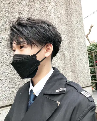 ヘアアレンジ メンズ メンズ特化✂️栗原 侑也のヘアスタイル