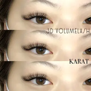 マツエク・マツパ ★KAEDE★伊勢崎 【KARAT】のマツエク・マツパデザイン