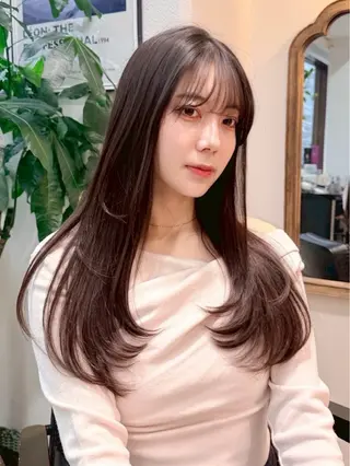 ミディアム 小堺 瑞姫のヘアスタイル