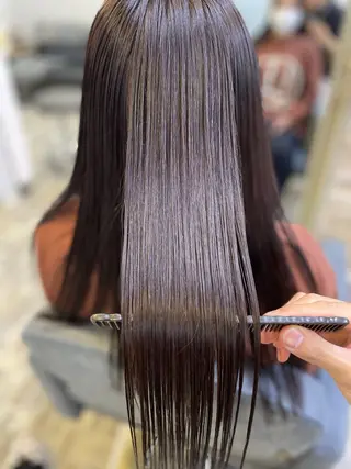 ロング 姫路アンメリーアン ダンのヘアスタイル