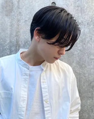 メンズ モテ艶🪄ベージュ カラー🧸RUKAのヘアスタイル