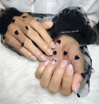ショート カラー YING Nail🐶のネイルデザイン