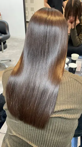 ロング 札幌クロスパーマ /🎀柴田ひな🎀のヘアスタイル