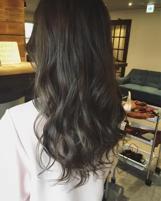 セミロング カラー ハイトーン×髪質改善 KENTAのヘアスタイル
