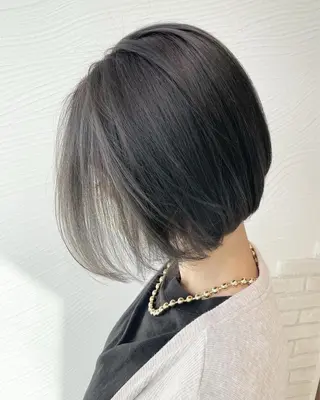 ショート カラー ハイトーン/骨格矯正 カット/HARU✂️のヘアスタイル