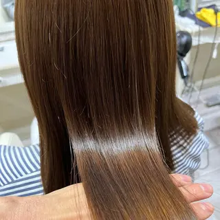ロング カラー職人 なかもと たつひろのヘアスタイル