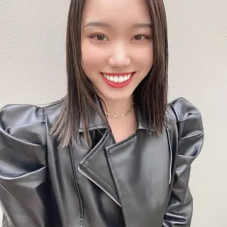 ミディアム カラー マンツーマン半個室 tamuraのヘアスタイル