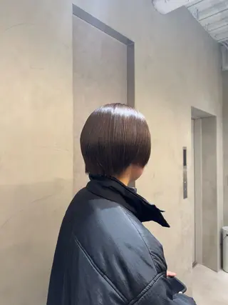 カラー 平山 結実のヘアスタイル