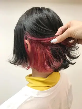 ミディアム 岩崎 よしの /BRAT/築地口のヘアスタイル