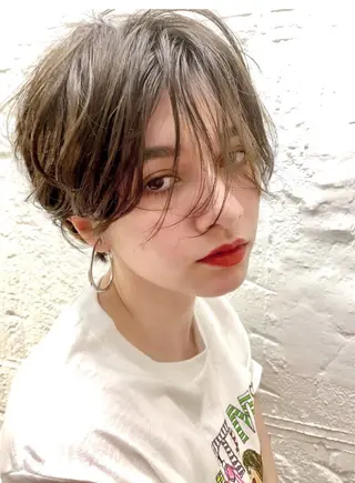 カラー 透明感カラー/ 鶴田 爽一郎のヘアスタイル