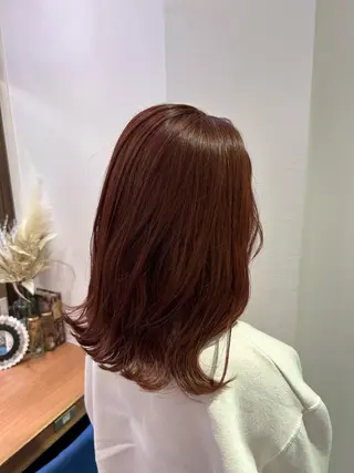カラー 韓国レイヤー✂︎ yuka♥️のヘアスタイル