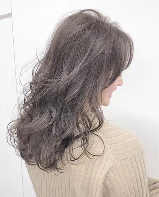 ミディアム mai🍑暖色カラー /レイヤー💖のヘアスタイル