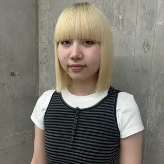 ミディアム 伊藤ほのか/パーマ /酸性ストレートのヘアスタイル