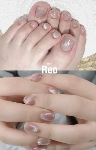 ミディアム ネイル Reonail 💕Kana💕のネイルデザイン