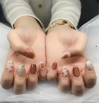 ネイル ハイネイル 自宅サロンのネイルデザイン