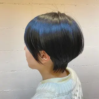 ショート カラー 田中 恭子のヘアスタイル