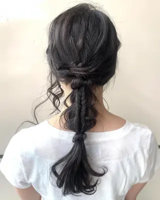 ロング ヘアアレンジ Kaori / P’s 渋谷のヘアスタイル