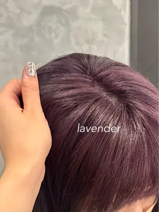 セミロング ヘアアレンジ 顔周りカット×透明感 カラー💫AINAのヘアスタイル