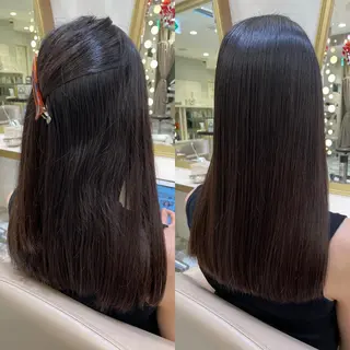 セミロング パーマ 【乾かすだけの感動】 松田創太のヘアスタイル