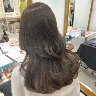 ロング カラー 透明感カラー 古山 結季🌙🖤のヘアスタイル