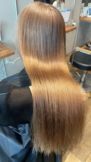 ロング カラー 💘韓国レイヤー上 品カラーruru💘のヘアスタイル