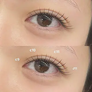マツエク・マツパ 𝑹 eyelashのマツエク・マツパデザイン