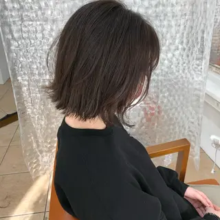 ミディアム ＨＩ ROのヘアスタイル