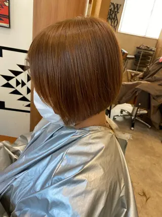 ショート カラー 香川 航平のヘアスタイル