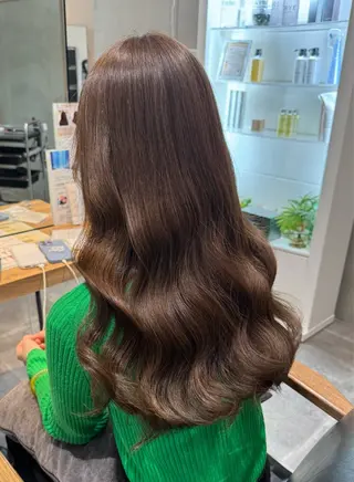 ロング 艶カラー /顔周り◎ 小川泰輝🫧のヘアスタイル