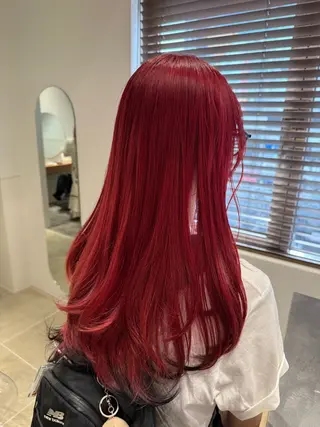 セミロング カラー オタク特化美容師💟 チバコナツのヘアスタイル