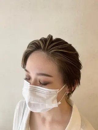 ショート 市村 正義のヘアスタイル