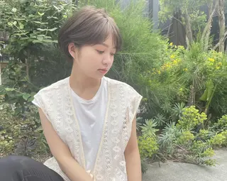 ショート 佐藤 由樹のヘアスタイル