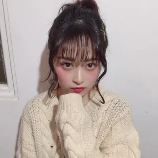 ヘアアレンジ 元重 宣博のヘアスタイル