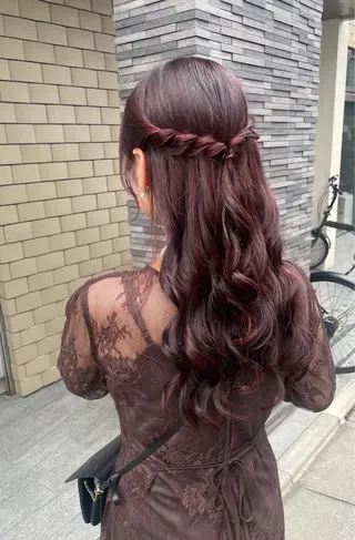 ロング ヘアアレンジ 美髪× ヘアセット✨Araiのヘアスタイル