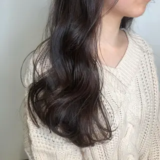 ロング カラー ヘアアレンジ マツエク・マツパ 透明感カラー🫧ヘア セット🫧松本菜月の眉毛・アイブロウイメージ