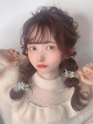 ロング ヘアアレンジ 櫛部洸貴/ 頭皮改善、髪質改善のヘアスタイル