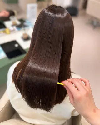 ロング カラー 髪質改善/透明感カラ ー/Ayana 🍒のヘアスタイル