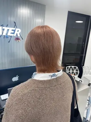 カラー えびけん/色落ちまで 可愛い♥️のヘアスタイル