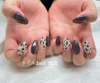 セミロング ネイルJaol 池袋のネイルデザイン