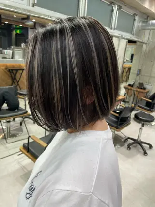 ショート カラー LUSTRE クロサワのヘアスタイル